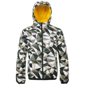 Chaqueta cortavientos acolchada impermeable con logotipo personalizado informal de invierno al por mayor de OEM cálida de alta calidad para hombre - Product Image 4