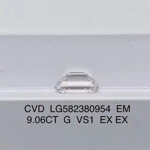 Vente en gros CVD/HPHT 4.0 CT DEF Couleur VVS/VS Clarifier les diamants de laboratoire taillés radiants Diamants en vrac Diamants cultivés en laboratoire - Product Image 3