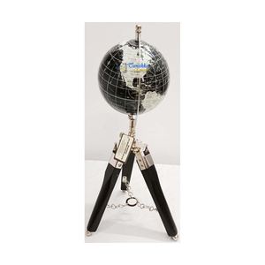 Wholesale Vintage Style Metal World Globe Desk Decoration with Tripod Stand Home Office Decor Desk <b>Ornament</b> - Product Image 1