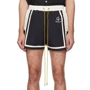 กางเกงขาสั้นกันลมกันน้ำสำหรับผู้ชาย ดีไซน์ปรับแต่งได้ ผลิตจากโพลีเอสเตอร์ 100% - Product Image 1