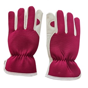 Gants d'assemblage en cuir de chèvre et poignet élastiqué avec fermeture dessus Prix d'usine Gants personnalisés pour conducteur souple - Product Image 1