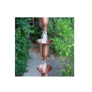 Cadena de lluvia colgante decorativa de hierro grueso, cadena de Metal con forma personalizada para exteriores, venta al por mayor - Product Image 5