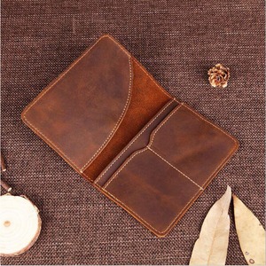 High Quality <b>Passport</b> <b>Cover</b> Holder Custom <b>Leather</b> PTH-0018B - Product Image 5