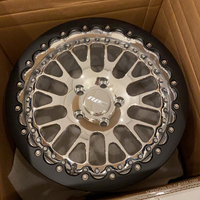Jantes sport ROC Custom Beadlock Drag 15-18 pouces, jantes Beadlock classiques pour Ford Mustang Supra Camaro Corvette Dodge Hellcat.