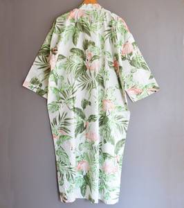 เสื้อคลุมยาวผ้าฝ้ายควิลท์สำหรับผู้หญิงทำด้วยมือเสื้อแจ็กเก็ตแบบรัดเอวแบบธรรมชาติ - Product Image 4