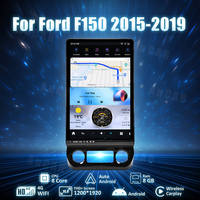 Autoradio vidéo DVD Aucar 16,8 pouces Android 13 de style Tesla pour Ford F150 Raptor 2015-2020, navigation GPS, unité principale stéréo