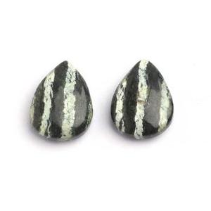 Piedra preciosa suelta de Briolette verde Natural de 12x16mm de alta calidad calibrada para liso para Ópalo suizo para fabricación de joyas pulidas - Product Image 1