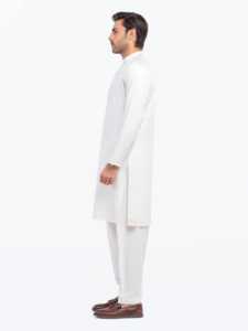 Salwar Kameez décontracté pour hommes pakistanais, coupe classique, prêt à porter, idéal pour le bureau et l'Aïd - Product Image 4