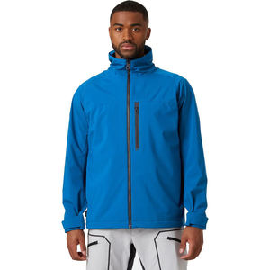 Chaqueta de Invierno Vintage para Hombre, Estilo Softshell con Parches, Cuello Alto, Resistente al Viento, Impermeable, Transpirable, con Cierre, para Deportes al Aire Libre - Product Image 2