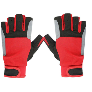 Gants de voile demi-doigt personnalisés de haute qualité, confortables, respirants et durables - Product Image 1