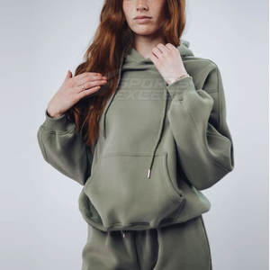 Low Moq Diseño personalizado Mujeres Chándales Uso al aire libre Ropa de mujer Color personalizado Mujeres Chándal - Product Image 4