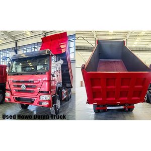 Camion benne d'occasion Sinotruk Howo ZZ3257 6x4, transmission automatique, norme d'émission Euro 5, 30t de charge utile, neuf, moteur Weichai - Product Image 5
