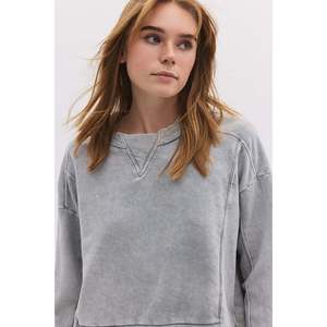 Sudadera Básica de Cuello Redondo 100% Algodón Peinado para Uso Diario - Product Image 3