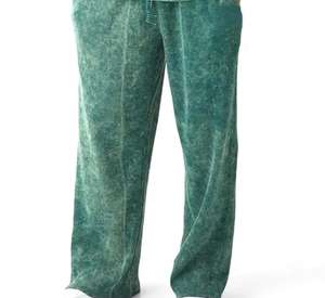 Ensemble de survêtement pour homme en coton personnalisé de haute qualité avec strass, taille plus, sweat-shirt et pantalon de survêtement délavé à l'acide - Product Image 4