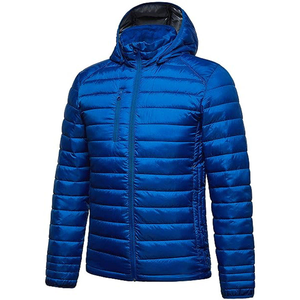 Vestes matelassées d'hiver écologiques en gros |   Vestes matelassées en laine 100% personnalisées en gros, avec capuche et devant surélevé |   Direct d'usine - Product Image 1