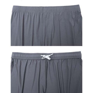 ชุดเสื้อกันลมสำหรับผู้ชายชุดเสื้อแจ็คเก็ตผ้าไนลอนกางเกงขาสั้นชุดวิ่งสีตัดกันชุดลำลองสำหรับผู้ชาย - Product Image 3