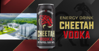 Bebida Energética Cheetah Vodka 500ml Personalizable con Etiqueta Privada Proteína OEM ODM