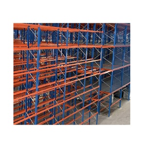 Heavy Duty Warehouse Rack Powder Coated Steel Platform CE Certified Anti-seismic Design High Capacity 100-1000kg/m Structural - Product Image 1