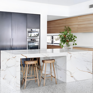 Bán buôn tùy chỉnh bằng đá cẩm thạch cái nhìn 3D in thạch anh bảng điều khiển lớn slab nhân tạo bàn bếp đảo bảng <span class=keywords><strong>Top</strong></span> Vanity <span class=keywords><strong>Top</strong></span> Floor - Product Image 3