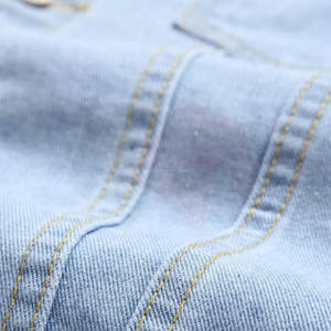 Veste en jean pour homme sur mesure, OEM ODM, qualité supérieure, coton denim, style boutonné, vêtements décontractés, vente en gros d'usine - Product Image 3