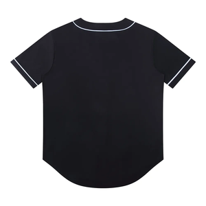Venta al por mayor camisetas de béisbol personalizadas transpirable impreso secado rápido liso Unisex deportes Jersey - Product Image 5