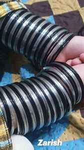 Ensembles de bracelets de mariée artisanaux professionnels à vendre Produit tendance haut de gamme Ensemble de bracelets en verre décoratifs pour dames - Product Image 2