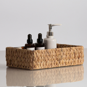 VietnamCrafts, fabricant de paniers de rangement en jacinthe d'eau de haute qualité, durables, écologiques, modernes, rectangulaires, multi-usages - Product Image 3