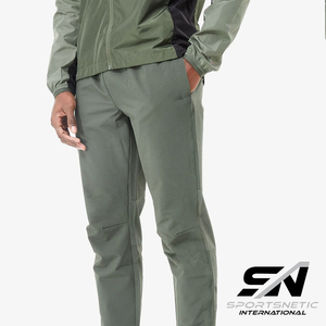 Conjunto de Sudadera con Capucha y Cordón Ajustable para Hombre, 100% Nailon, Estilo Informal, Multicolor, Cortavientos, Chándal Informal de Otoño, Cordura - Product Image 3