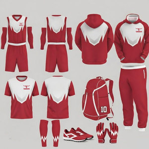Ensemble de maillots de basket personnalisés, 100% polyester, respirant et de qualité supérieure - Product Image 1