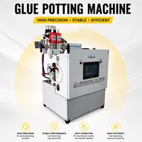 Mini 3-Achsen Desktop Vollautomatische 2K AB Klebstoff-Dosier- und Vergussmaschine für Epoxidharz Silikon PU-Klebstoff-Anwendungen