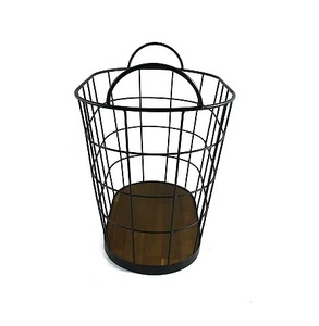 High Quality Metal <b>Wire</b> <b>Basket</b> With Handle for Storage Laundry & Kitchen Usage Wholesale Bulk Quantity. - Product Image 5