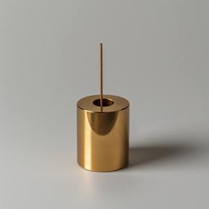 Juego de Quemadores de Incienso de Latón Antiguo de Diseño Clásico, Arte Moderno con Toque Tradicional, Acabado con Base Equilibrada - Product Image 5