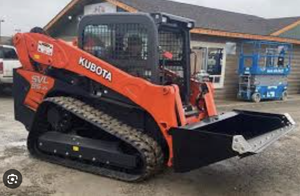 Minicargadora de oruga compacta con motor Kubota diésel, nueva maquinaria de movimiento de tierras a la venta, nuevo y con carga de orugas compactas de 2/2" - Product Image 3