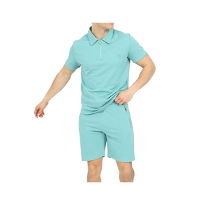 ชุดวอร์มขาสั้นสำหรับผู้ชายชุดวอร์ม + สเวตเชิ้ตผ้าเมชผ้าตาข่ายระบายอากาศสำหรับฤดูร้อน - Product Image 5