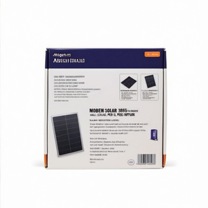 แผงโซลาร์เซลล์โมโนคริสตัลไลน์แบบฮาล์ฟเซลล์ PERC รุ่น Mogen Solar 385TD ประสิทธิภาพสูง ได้รับการรับรองมาตรฐาน TUV พร้อมกระจกปิดด้านหน้า - Product Image 2