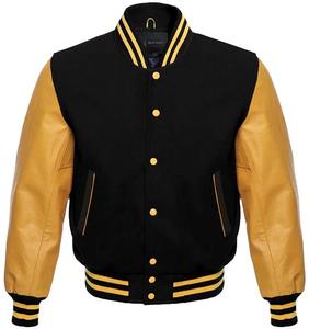 Plus Size Men's Versity College Jackets Wholesale Blank Varsity Jackets Custom Logo Plain Casual Wear Letterman Varsity Jacket - Product Image 3