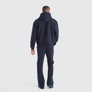 Ensemble de survêtement d'hiver pour homme, brodé et vieilli, avec sweat à capuche et pantalon, respirant, imprimé par transfert thermique, avec service OEM - Product Image 6