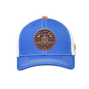 Casquette de baseball en maille à 6 panneaux, snapback 112, unie, sans logo, casquette de camionneur en maille, logo personnalisé - Product Image 1