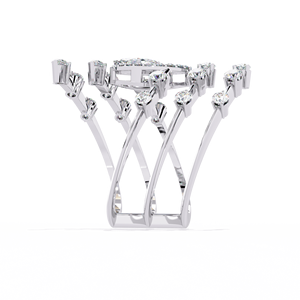 Bague de fiançailles personnalisable en or 14 carats, clarté VVS, diamant de laboratoire de taille marquise de 1,20 carat, certifié IGI, écologique, romantique - Product Image 4