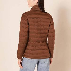 Chaqueta acolchada ligera para mujer, con cierre, para invierno, cálida, plegable, con cuello alto, precio económico, chaquetas para mujer - Product Image 6