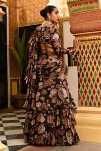 Premium New 1 Minute Ready to Wear Georgette Saree Collection Temporada de verano Hermoso estampado con cinturón elegante - Product Image 2