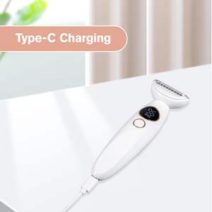 Recortadora Eléctrica 5 en 1, Impermeable IPX7, USB, para Mujer, Depiladora Íntima con Cinco Cuchillas para Rostro, Cejas, Cuerpo y Área del Bikini - Product Image 4