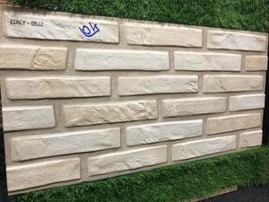 Azulejos cuadrados modernos de cerámica para pared Aspecto de piedra natural Acabado dividido Antiácido Resistente a la erosión para paredes interiores para casa de hoteles - Product Image 3