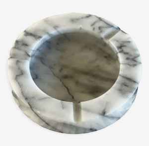 Top vente marbre blanc Design moderne 10cm fait à la main Premium accessoire pour fumer cendrier décoratif de luxe Logo personnalisé en gros - Product Image 5