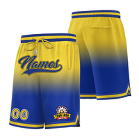 Shorts de basketball unisexes de haute qualité, personnalisés, imprimés par sublimation, grande taille, dégradé, anti-transpiration, antibactériens, pour adultes