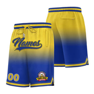 Pantalones Cortos de Baloncesto de Talla Grande Personalizados de Alta Calidad, Degradados, que Absorben la Humedad, Antibacterianos, Transpirables, de Secado Rápido, 100% Resistentes al Desgaste - Product Image 5