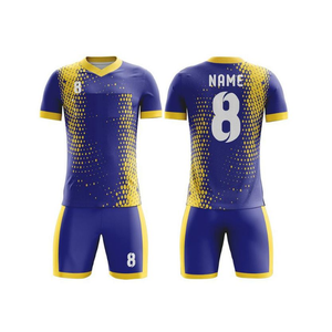 Ensemble de maillots de football pour hommes, personnalisable, patchwork multicolore, maillot d'entraînement de football, vêtements de sport - Product Image 4