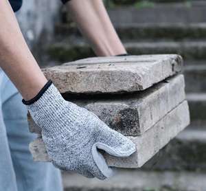 Gants industriels Wells Lamont en cuir de vachette anti-coupure, résistant aux coupures d'huile, gant de sécurité au travail, style uni pour usage quotidien - Product Image 3