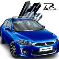 Kaca Film Mobil Zirui CD-20 PET Hitam 20% VLT Anti Gores UV 99% IR 65% Penolakan Panas Mewah