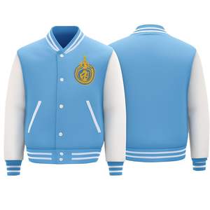 Fabricant personnalisé de haute qualité veste de lettres de mode logo de broderie personnalisé vestes d'université Letterman de baseball pour hommes - Product Image 3